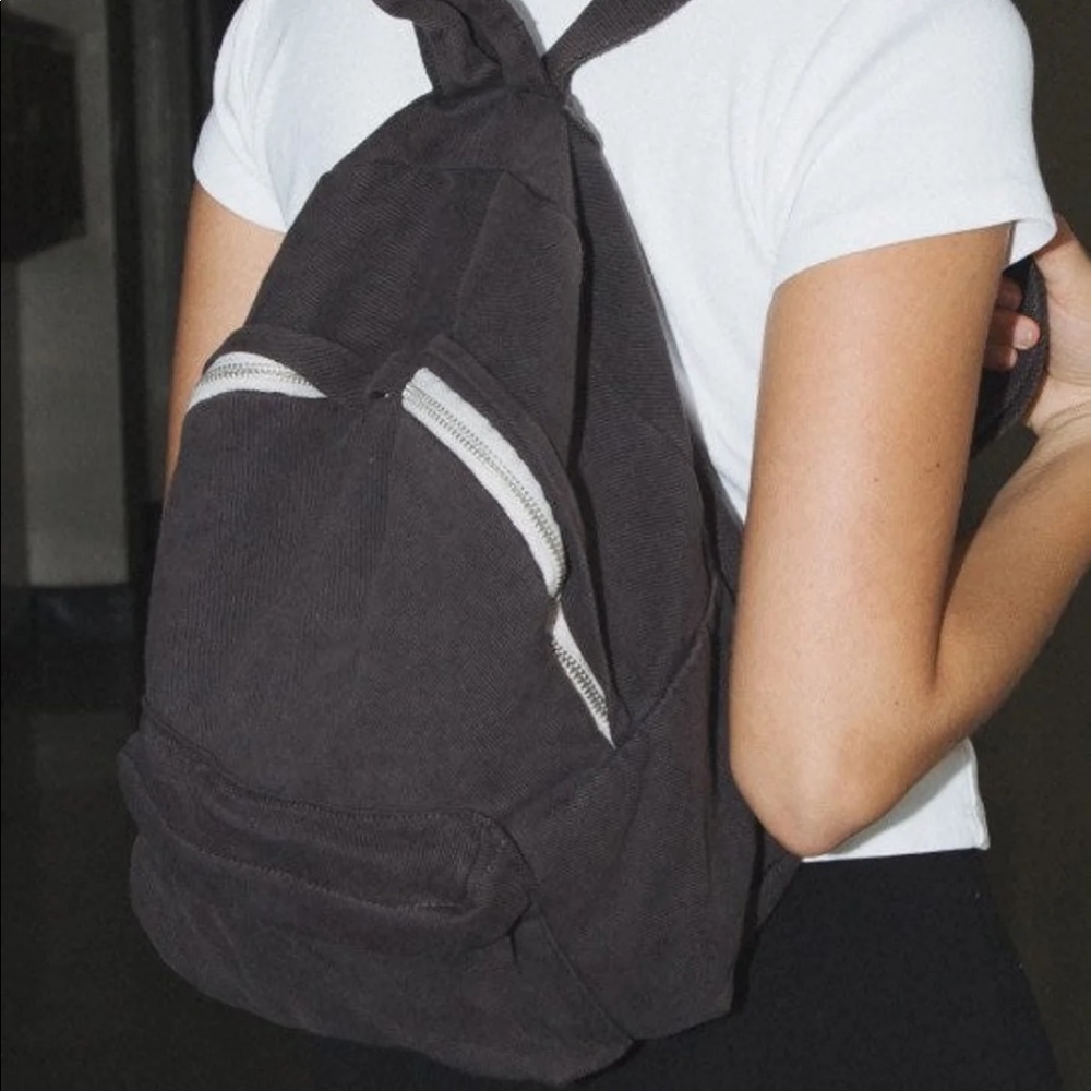 John Galt black mini backpack 🖤